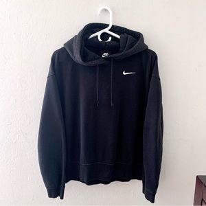 Nike swoosh fleece hoodie